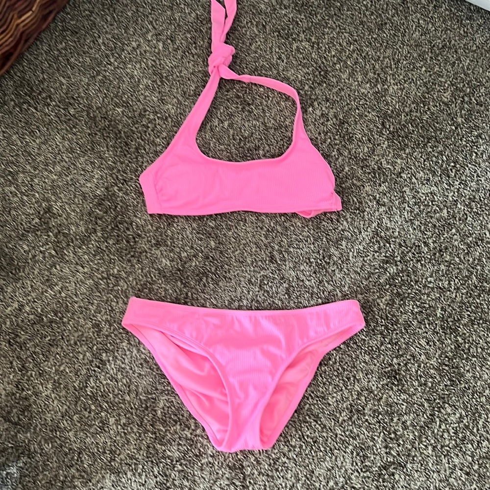 Pink bikini